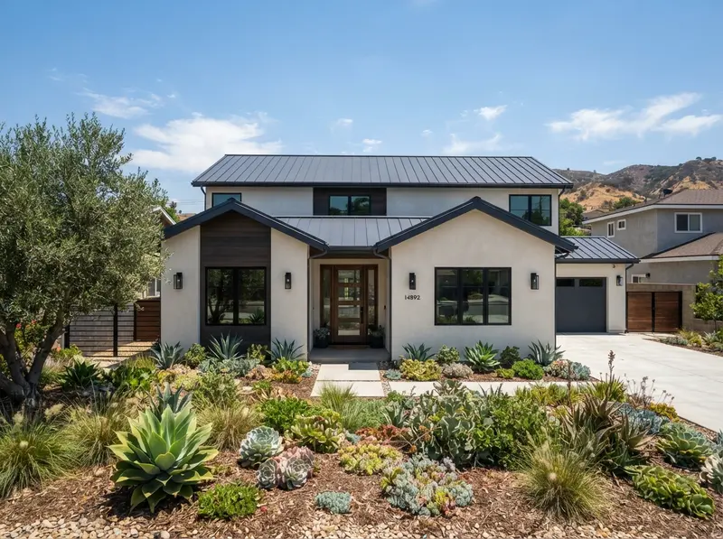 Modern metal roof installation in Panorama City Modern metal roof installation in Panorama City