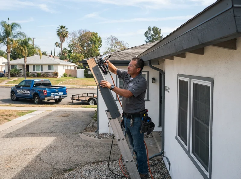 Professional fascia repair in Panorama City Professional fascia repair in Panorama City